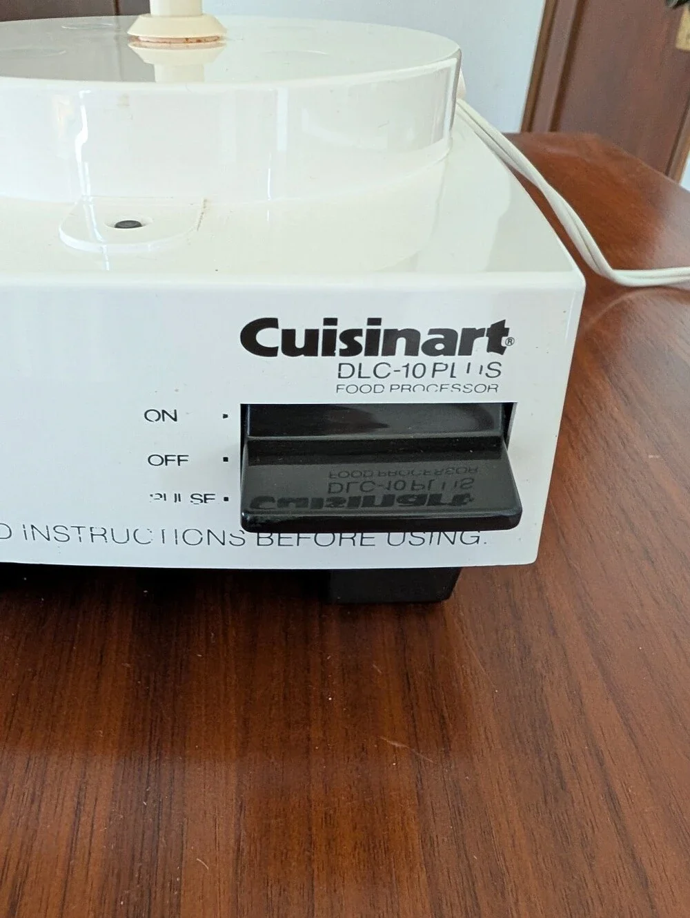 Cuisinart Classic Food Processor DLC-10 Replacement Base Motor Tested Works